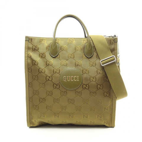GUCCI Off the Grid 單肩斜背手提包 696043 尼龍皮革 二手