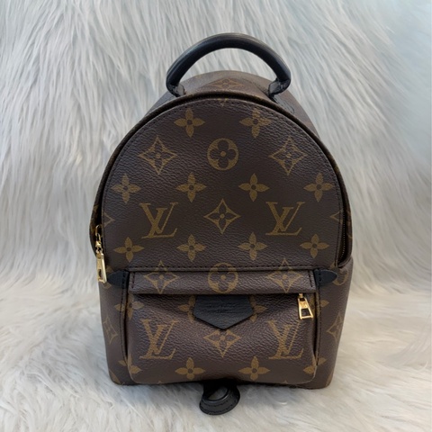 LV M41562 MINI PALM 老花迷你後背包｜肩背包 後背包 斜背包 手提包