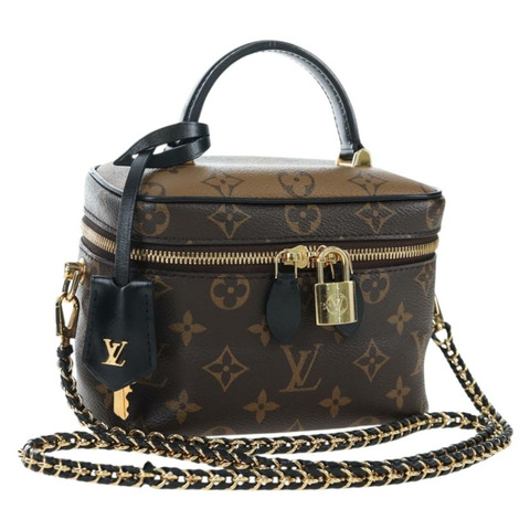 路易威登 Monogram Reverse Vanity NVPM 手提包 2way M45165 LV Auth 202201SM