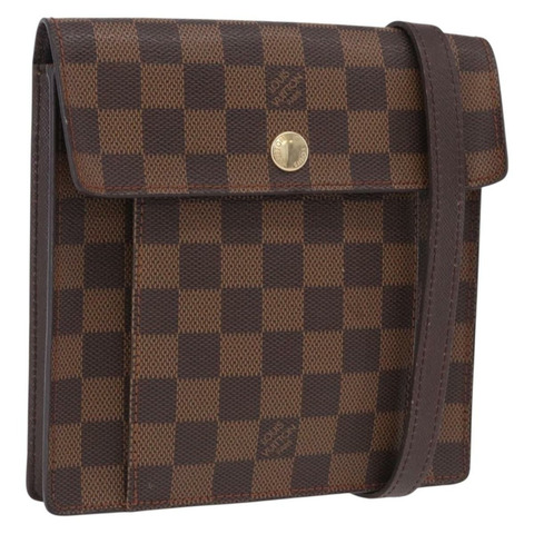 路易威登 Damier Ebene Pimlico 單肩包 N45272 LV Auth ka6158
