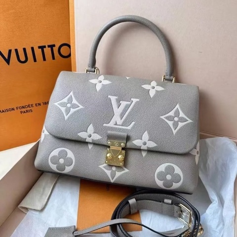 99新全配🤍#LV #Madeleine #中號大象灰 #有背帶晶片款