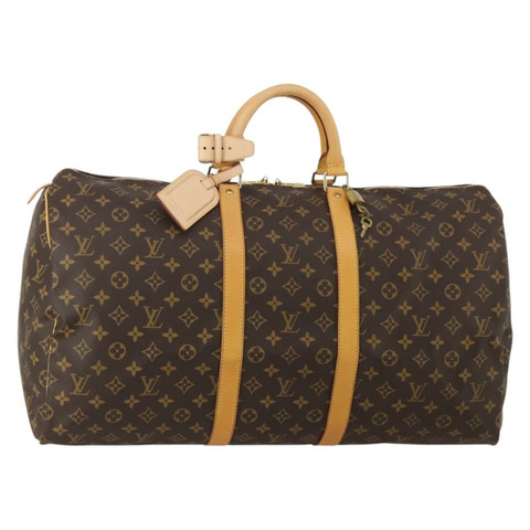 路易威登 Monogram Keepall 55 波士頓包 M41424 LV Auth 199046A