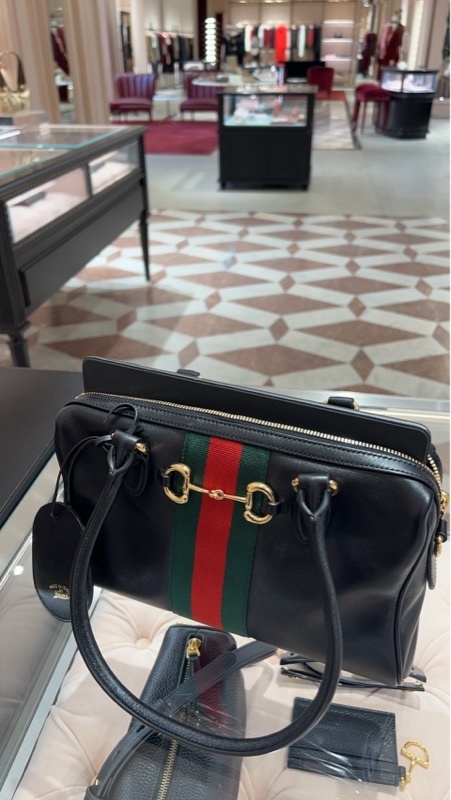 Gucci 手提真皮包 （2026年購入）Brosetto系列