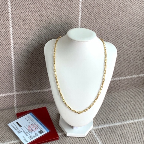 Cartier 卡地亞Santos de Cartier 18k金  項鍊 2020年購入