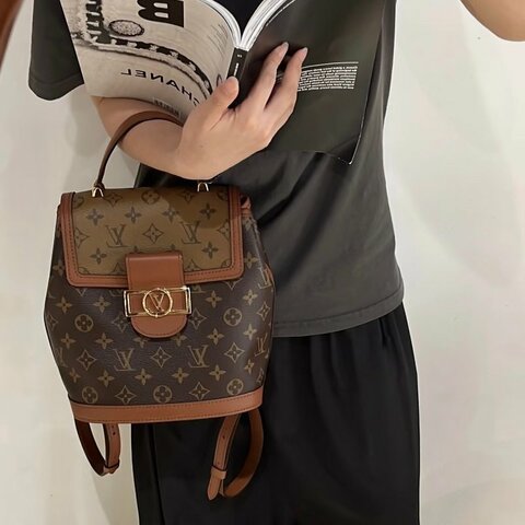 LV路易威登 Dauphine 達芙妮雙肩包 小號