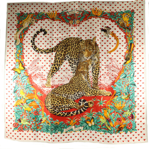 HERMES 絲質Scarf 90x90絲巾