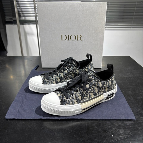 Dior 迪奧 B23 Oblique 老花滿印logo 板鞋 帆布鞋