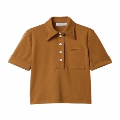 Miu Miu 女士 短袖Polo 衫IT-36 IT-38 IT-40 IT-42 IT-44 IT-46碼