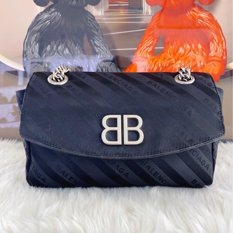 巴黎世家/Balenciaga  尼龍  長 21.5 x 寬 7.5 x 高 12.5 cm