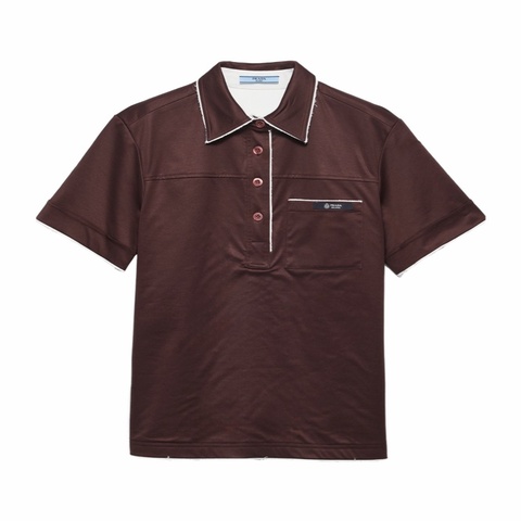 Prada 女士 翻領短袖Polo衫IT-36 IT-38 IT-40 IT-42 IT-44碼