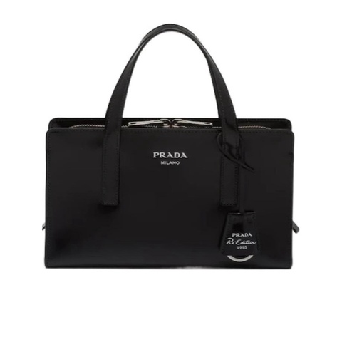 Prada 女士 徽標手提包 22cm*6.5cm*15cm