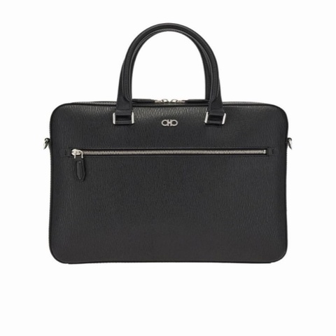 Salvatore Ferragamo 男士 GANCINI 公文包均碼碼36cm*5.5cm*28cm