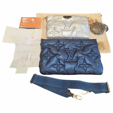 【美收精品】LV Maxi Multi Pochette Accessoires 澎澎蓬鬆太空中手袋 / 三合一子母包 6-741【隔月月中將轉賣至日本 上架期限30天】