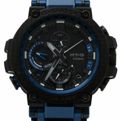 卡西歐 G-SHOCK MT-G MTG-B1000 系列 MTG-B1000XB-1AJ 黑色樹脂男士模擬手錶
