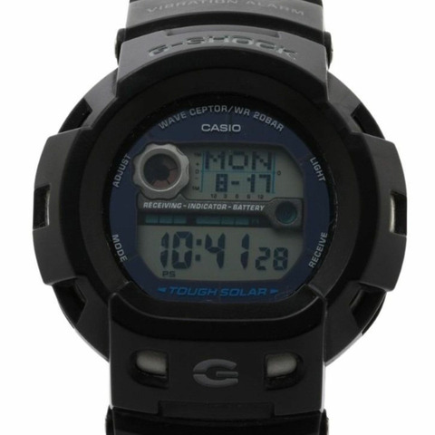 卡西歐 G-SHOCK THE G SILENCER GW-400J-1JF 黑色不鏽鋼男士數位手錶