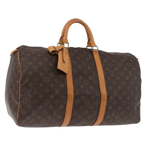 路易威登 Monogram Keepall 50 波士頓包 M41426 LV Auth 194908V