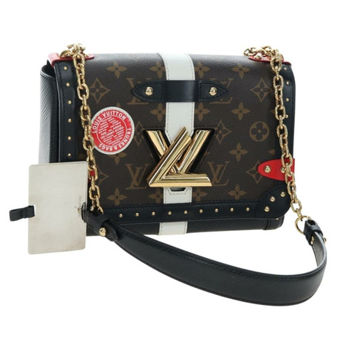 路易威登 Monogram Epi Trunk Twist MM 肩背包 M43629 LV Auth 196077M
