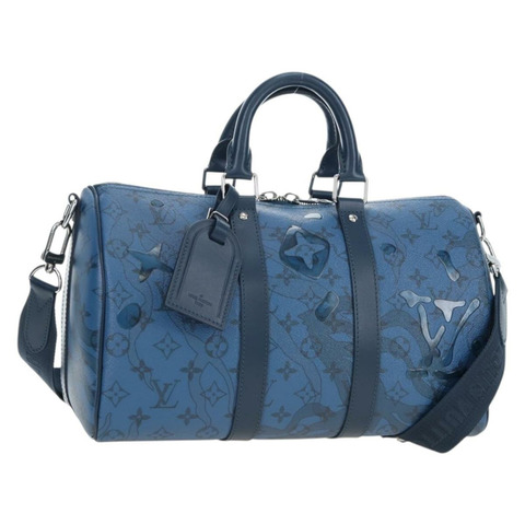 路易威登 Monogram Aqua Garden Speedy Bandouliere 35 M22573 Auth 195516SAM