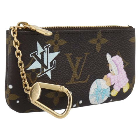 路易威登 Monogram Vivienne Pochette Cles 零錢包 M12229 LV Auth 196459M