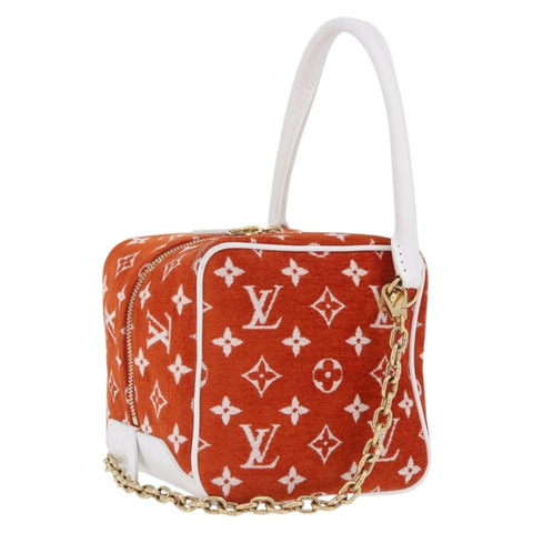 路易威登 Monogram Jaguar LV Match 方形包 橙色 M46212 正品 BA14807SAM