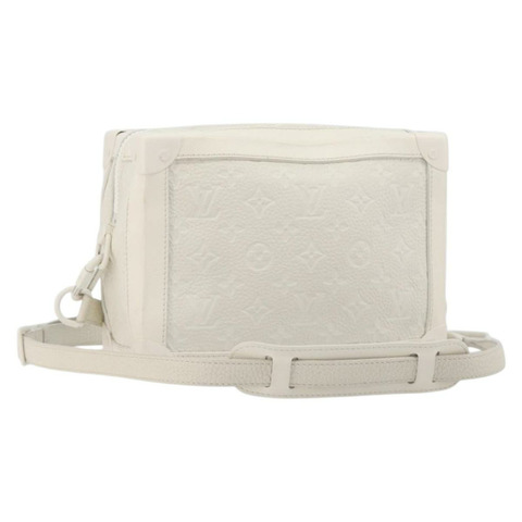 路易威登 Monogram Empreinte 軟式旅行箱包 白色 M53287 LV 正品 196005V