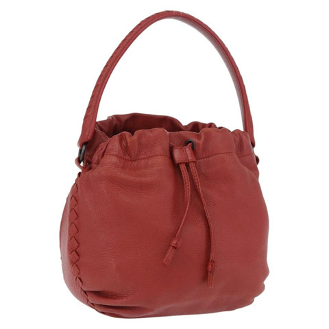 BOTTEGA VENETA INTRECCIATO 手袋 皮革 紅色 正品 196655V