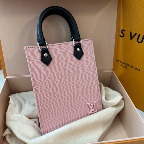 LV Mini Epi 琴譜包晶片版 可斜背手提