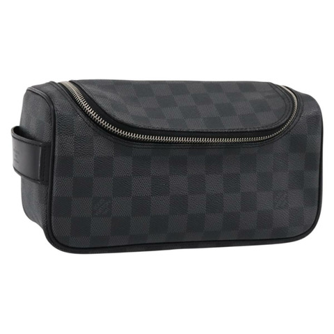 路易威登 Damier Grafitte 化妝包手拿包 N47625 LV 正品 198959A