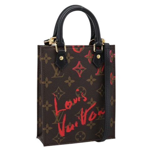 路易威登 Monogram Falling in Love Petit Sac Plat 2way M80839 Auth 199000M