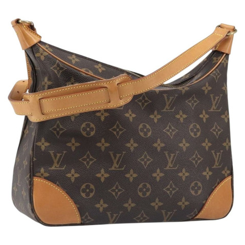路易威登 Monogram Boulogne 30 肩背包 M51265 LV Auth 200189