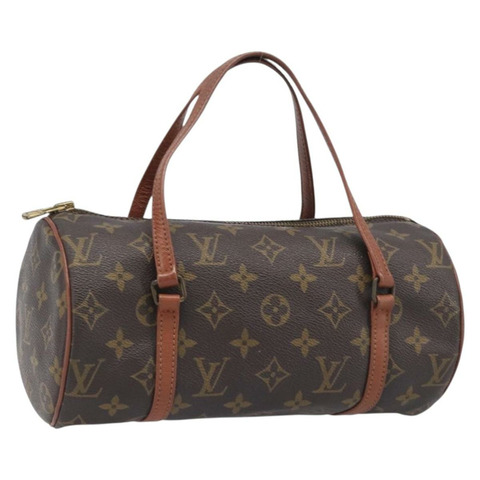 路易威登 Monogram Papillon 26 手提包 M51386 LV Auth 197640A