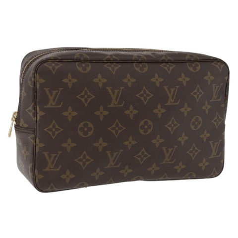路易威登 Monogram Trousse Toilette 28 手拿包 M47522 LV Auth ki6788V