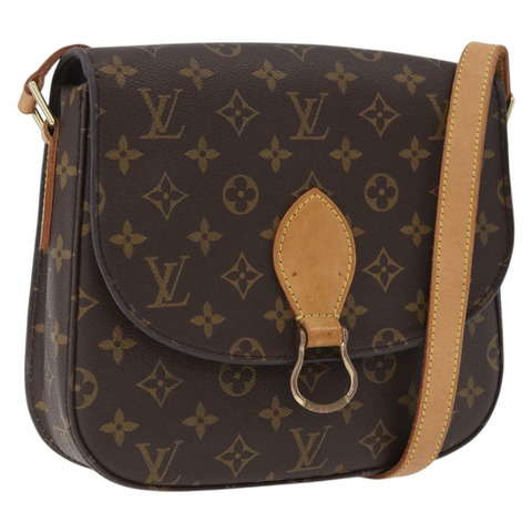 路易威登 Monogram Saint Cloud GM 肩背包 M51242 LV Auth ka5930A
