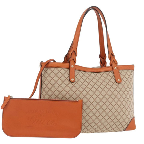GUCCI GG帆布托特包 橙金色 269878 正品 ki6812V