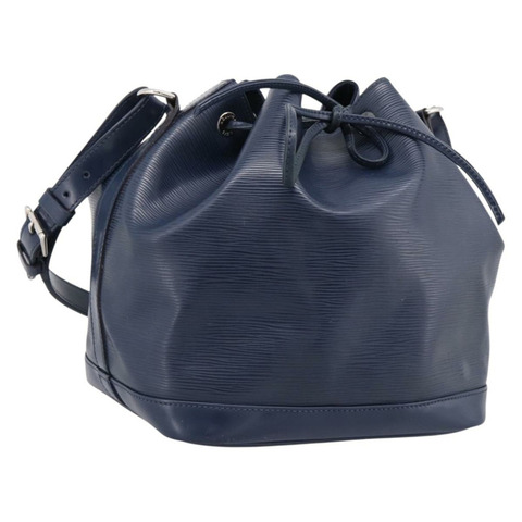 路易威登 Epi Petit Noe 肩背包 靛藍色 M40675 LV Auth 201946A