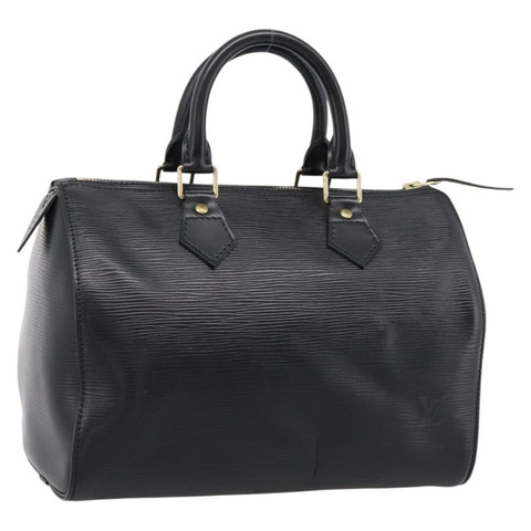 路易威登 Epi Speedy 25 手提包 黑色 M43012 LV 正品 202051V