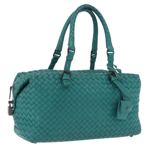 BOTTEGA VENETA INTRECCIATO 手袋皮革綠 173398 正品 199486V