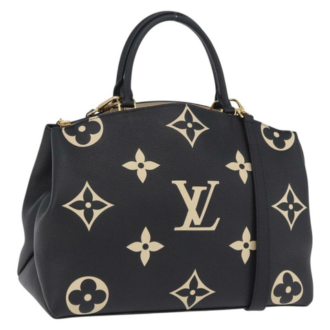 路易威登 Monogram Empreinte Grand Palais 中型手提包 M45842 正品 ka6115SAV