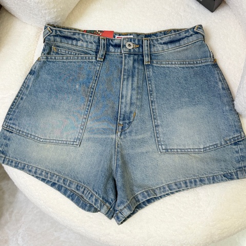 Kenzo A字牛仔短褲
