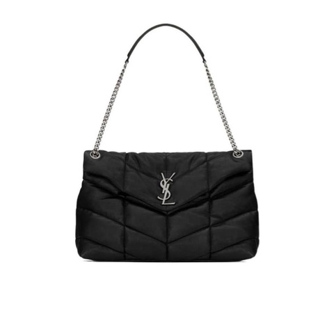 Saint Laurent 女士 PUFFER中號絎縫單肩包均碼碼35cm*13.5cm*23cm