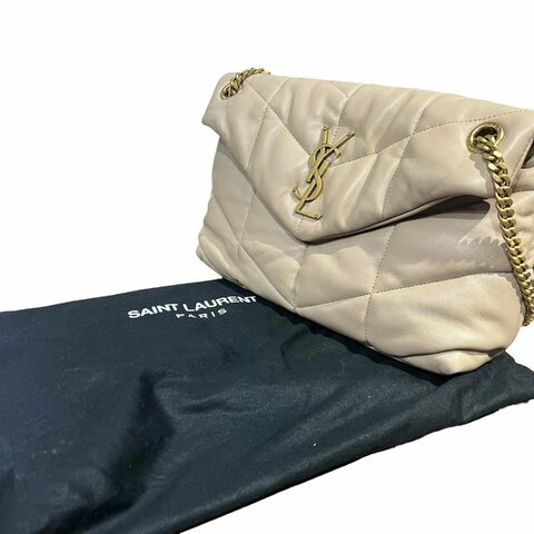 【美收精品】YSL Loulou Toy / Small 鏈條肩背包 / 斜背包 6-936【隔月月中將轉賣至日本 上架期限30天】