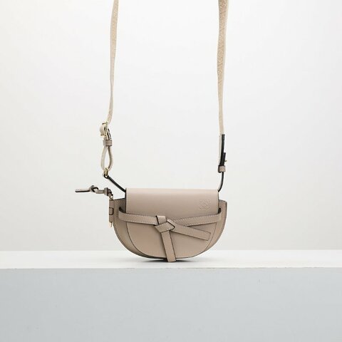 二手Loewe Gate mini沙色