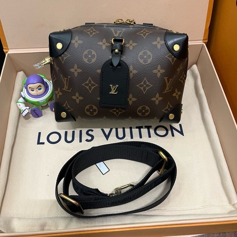 LV 八角軟盒子 芯片款 皮面無損 內里乾淨