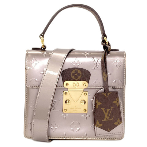 路易威登 M90502 Spring Street PM 手提包 Vernis/Monogram 帆布 女士 LOUIS VUITTON