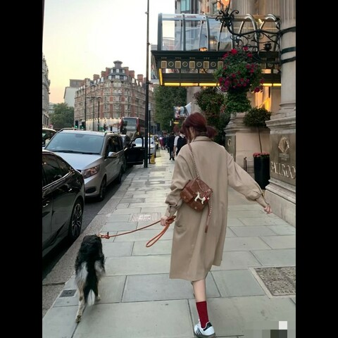 閒置♥️Chanel 焦糖色淡金扣 duma 後背包