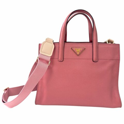 PRADA *自加帶＞送無品牌肩帶* 三角標 2用袋