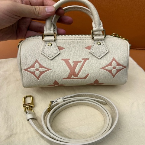 Louis Vuitton 路易威登 LV speedy nano草莓牛奶