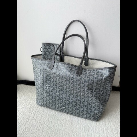98♥️Goyard 灰色PM托特包