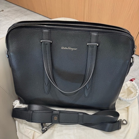 99新Salvatore Ferragamo菲拉格慕  男士公文包 電腦手提包