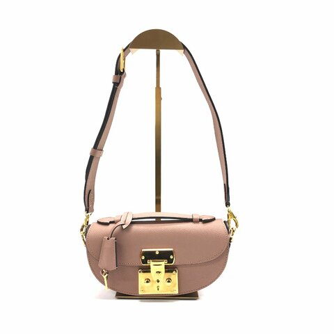 Moynat 藕粉色 Flori tour 肩背包
